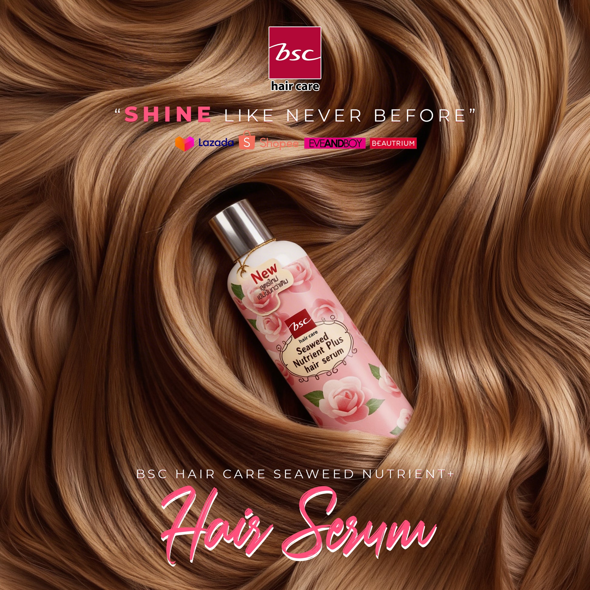 BSC - Seaweed nutrient hair serum 250 ml. - OCC LIFE