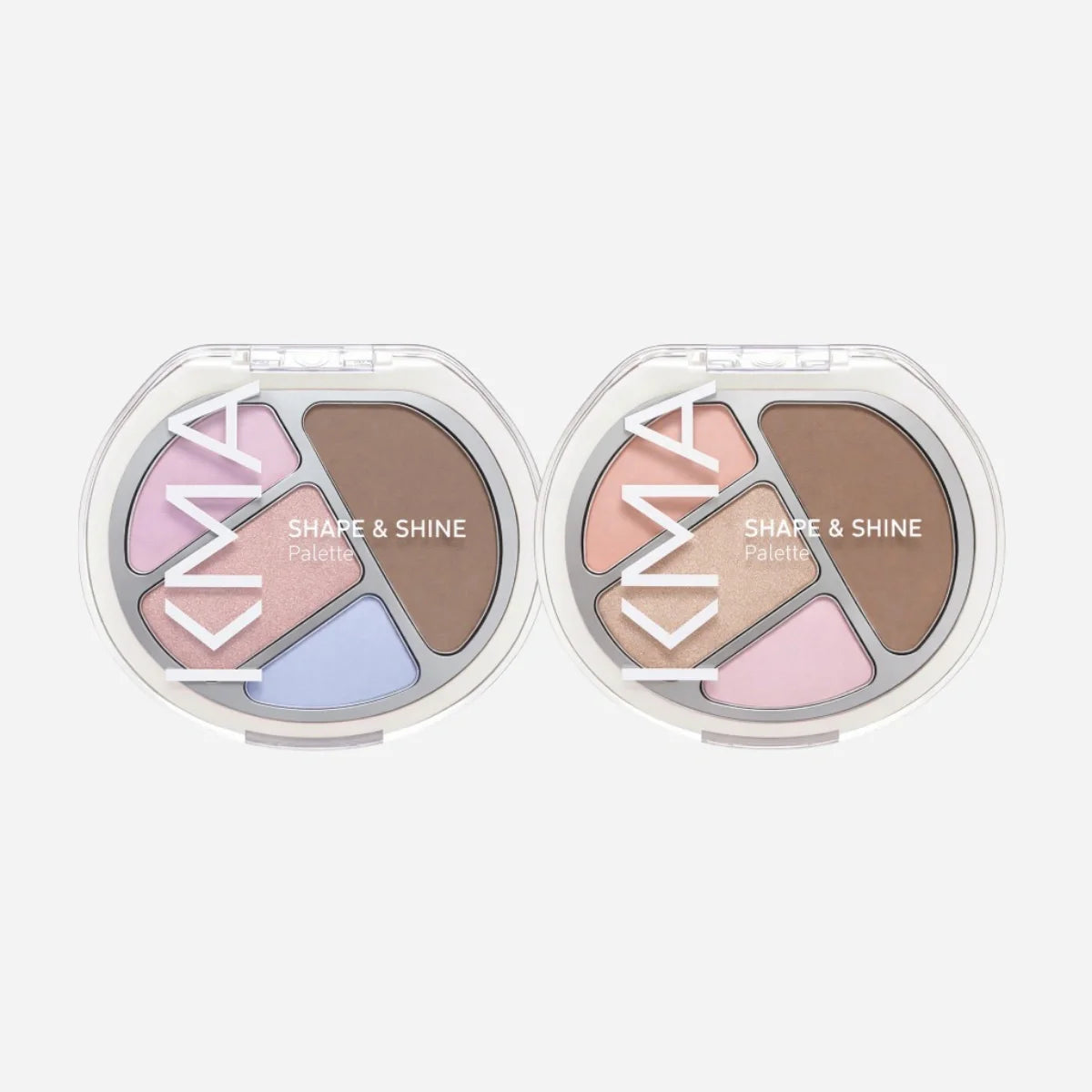 KMA - Shape & Shine Palette พาเลตต์คอนทัวร์ บลัช และไฮไลท์ 7.8g