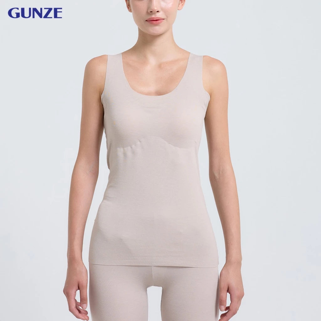 GUNZE - Asedoron Full-Back Tank Bra Top – Model NH5168 - OCC LIFE