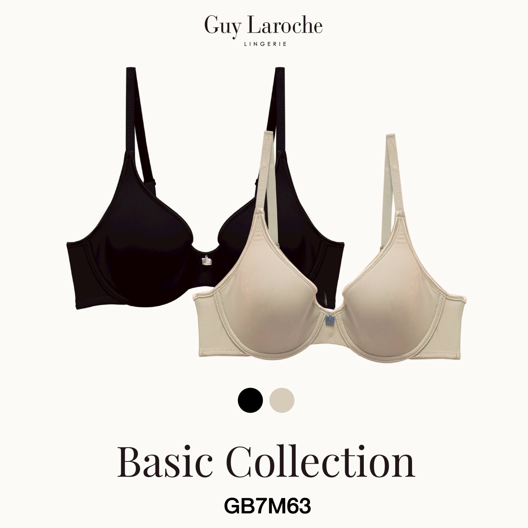 Guy Laroche Lingerie - [ PACK 2 ] Bra Soft Mold (Basic Collection) GB7M63 - OCC LIFE