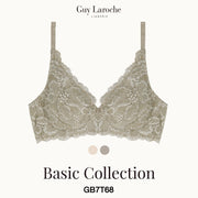 Guy Laroche Lingerie - เสื้อใน บราลูกไม้ Soft Mold Full Coverage Bra GB7T68
