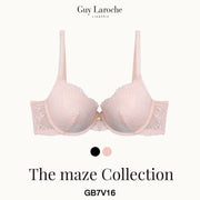 Guy Laroche Lingerie - Cup Plus Up Mold Lace Bra (The Maze Collection) GB7V16 - OCC LIFE