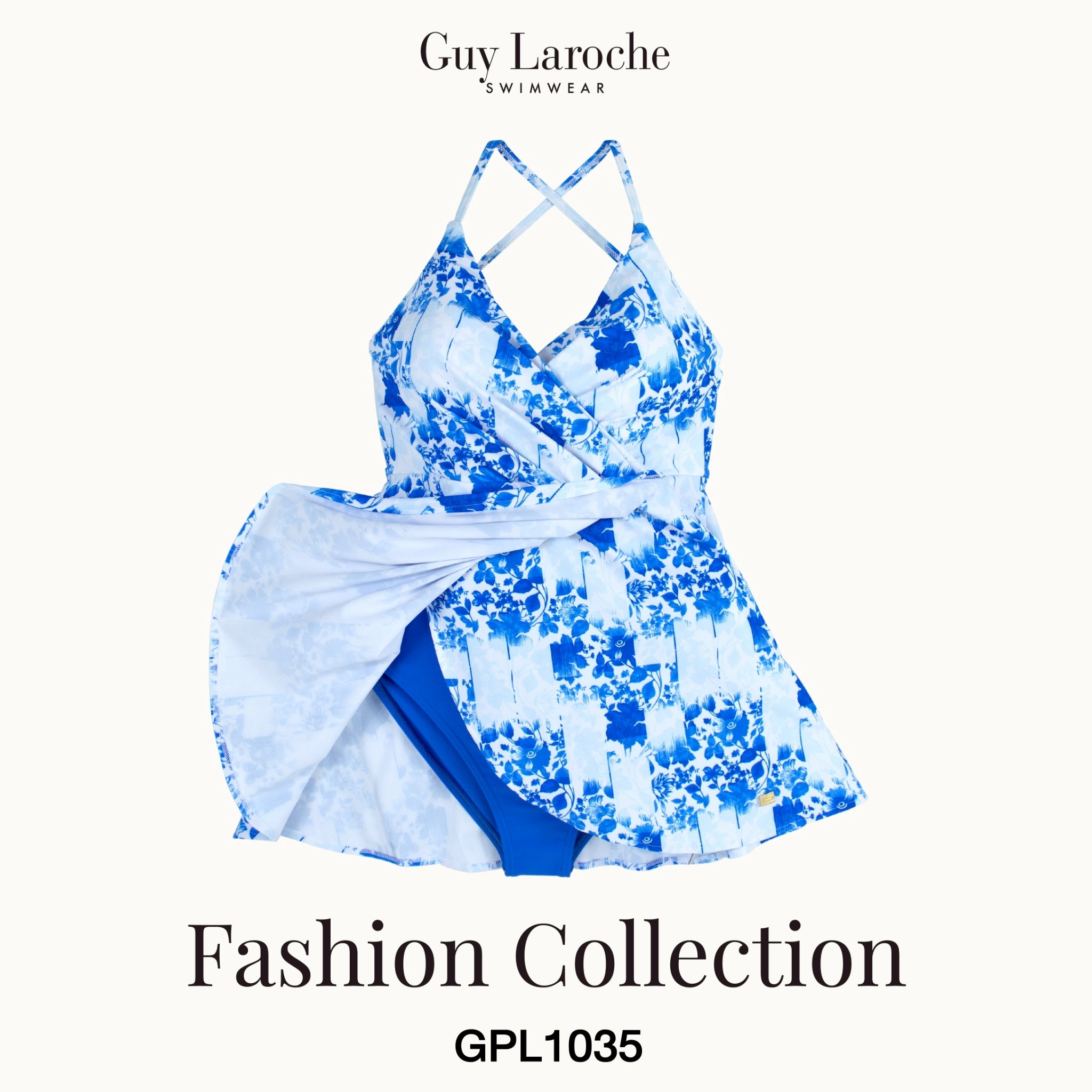 Guy Laroche Swimwear - One-Piece Swim Dress GPL1035 - OCC LIFE