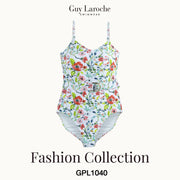Guy Laroche Swimwear - High-Waist One-Piece Swimsuit GPL1040 - OCC LIFE