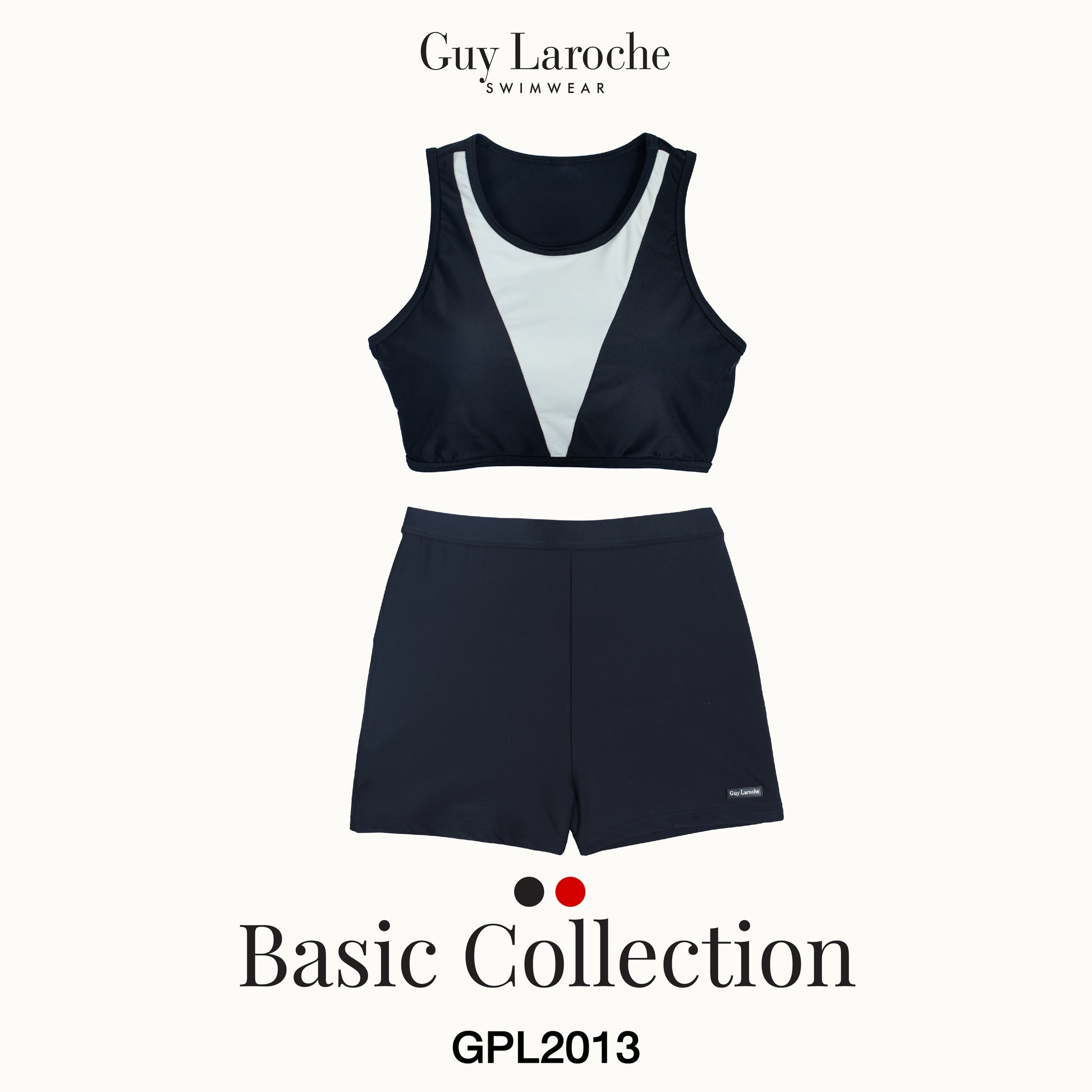 Guy Laroche Women’s Two-Piece Swimwear (Tank Top & Shorts Set) – Model GPL2013 - OCC LIFE