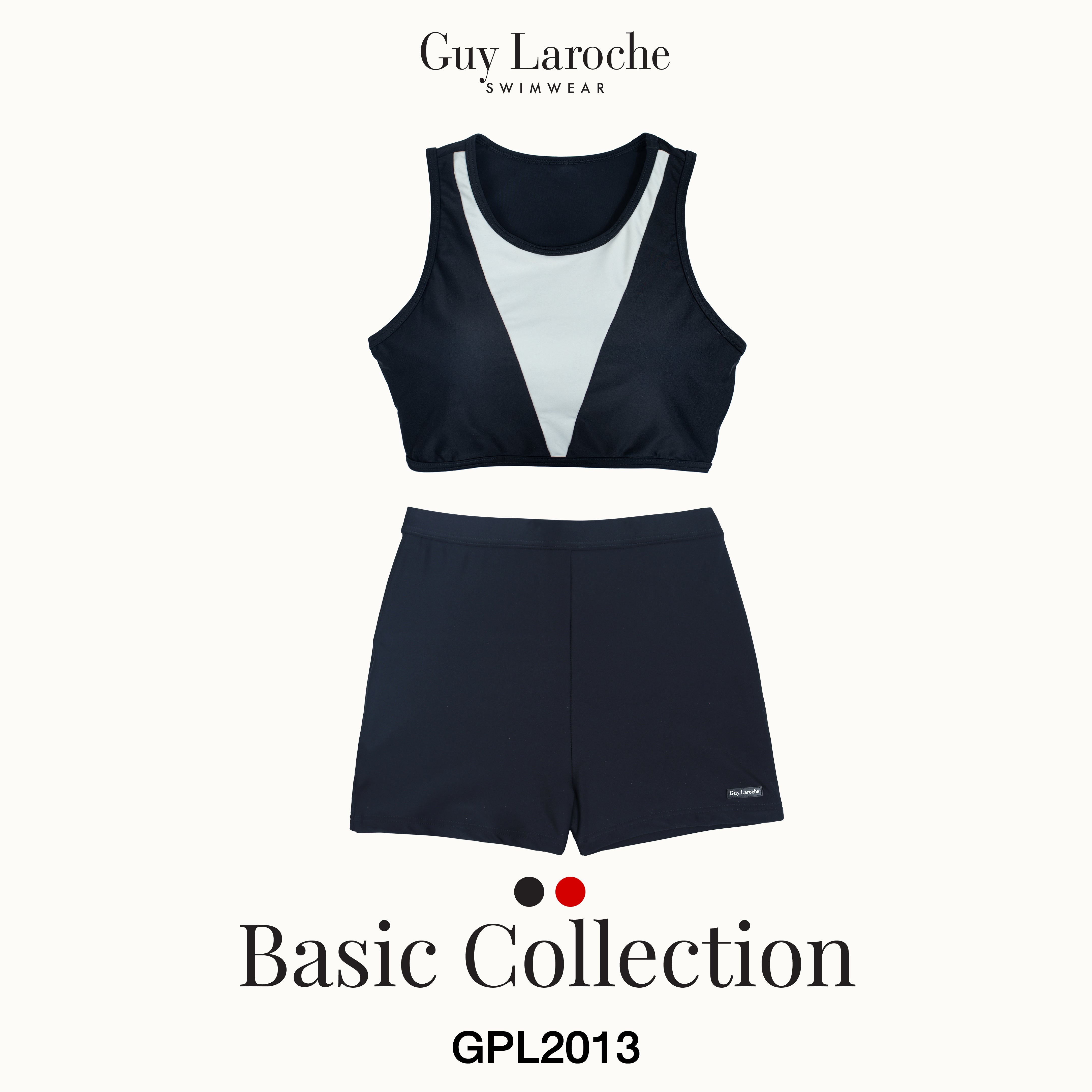 Guy Laroche Women’s Two-Piece Swimwear (Tank Top & Shorts Set) – Model GPL2013 - OCC LIFE