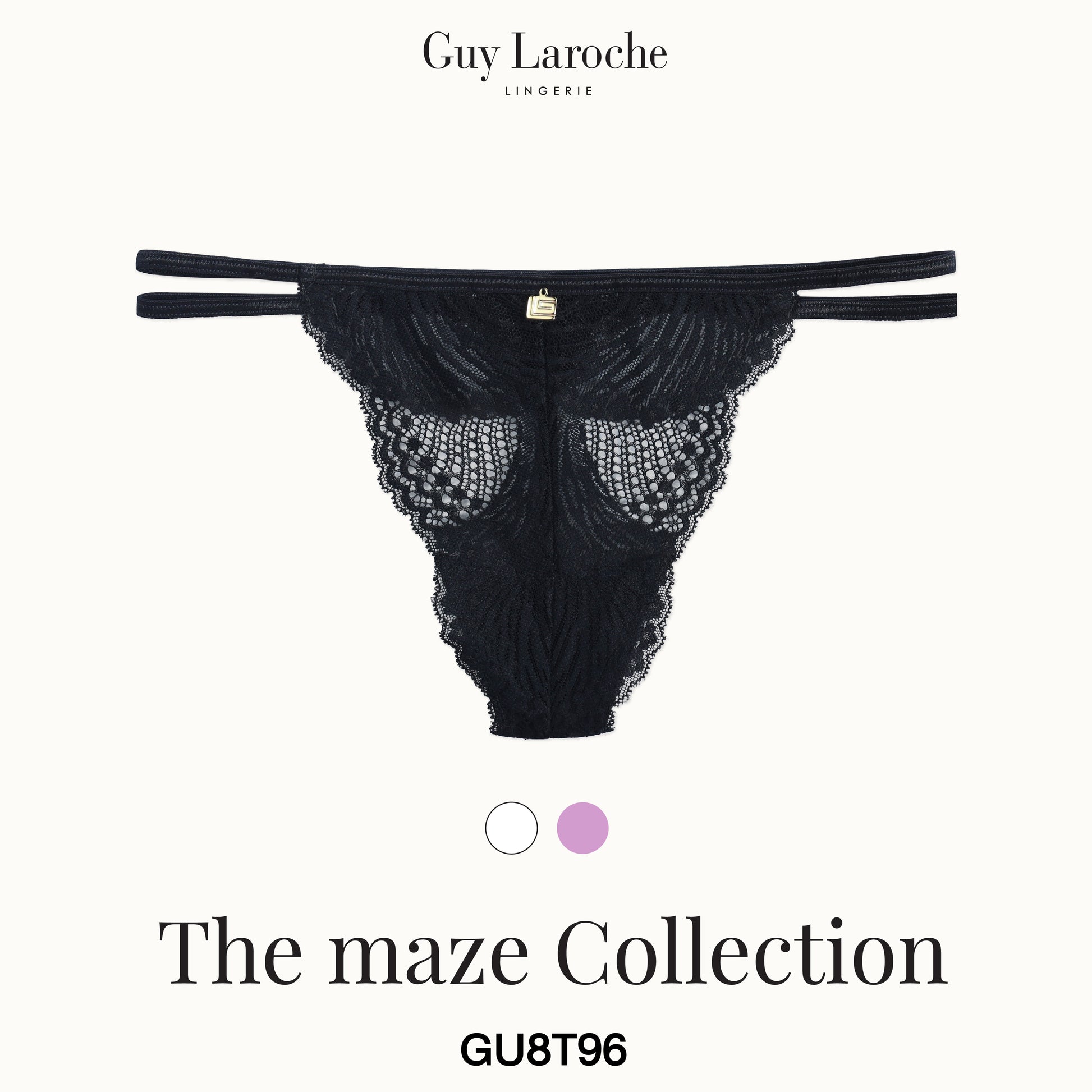 Guy Laroche Lingerie - Lace G-String (The Maze Collection) GU8T96 - OCC LIFE