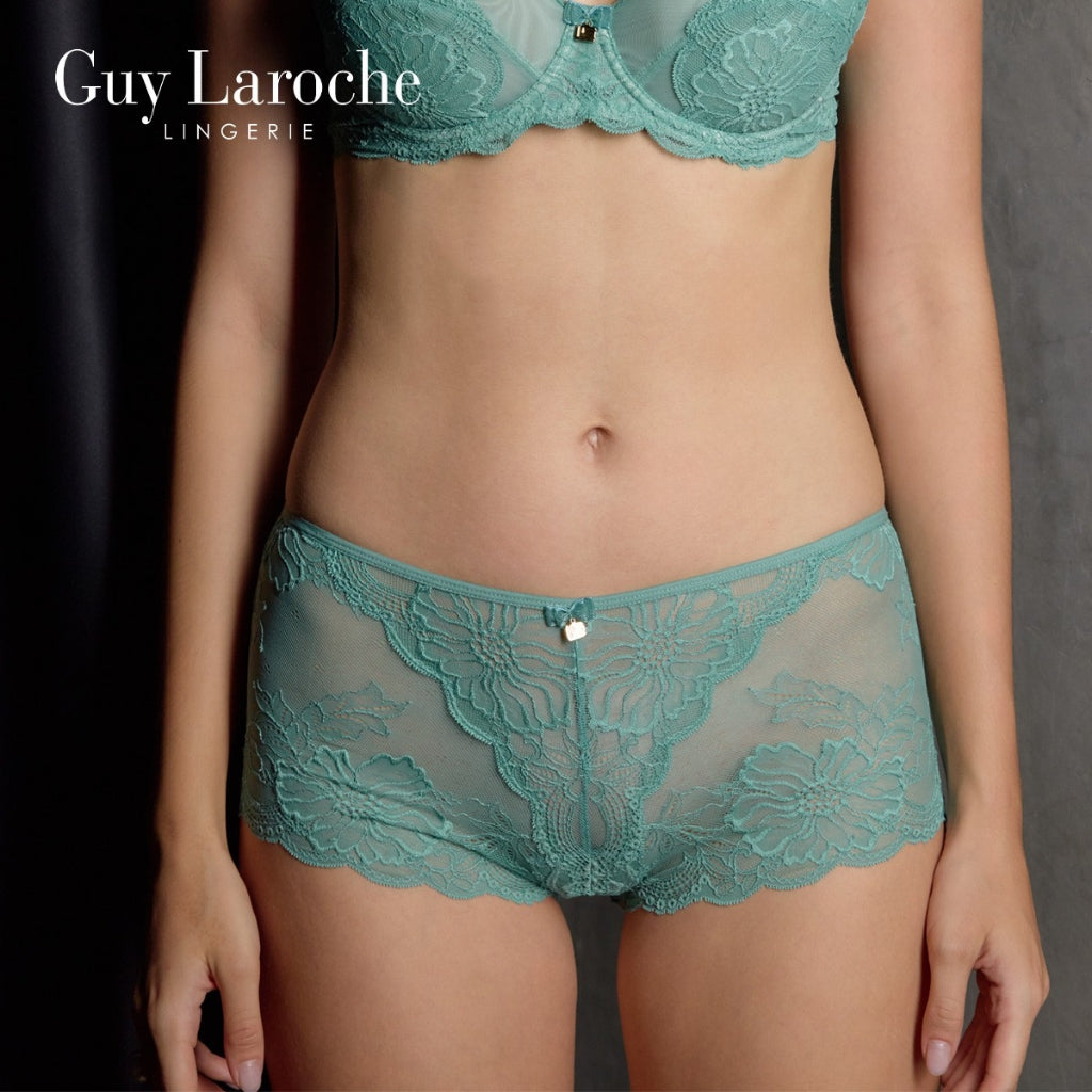 Guy Laroche Lingerie - Lace Boy Leg Underwear (Dramatic Collection) GU8T98 - OCC LIFE