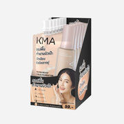 KMA - รองพื้นซอง(แบบยกกล่อง) รองพื้น ปกปิดคุมมัน (1 กล่อง มี6 ซอง)