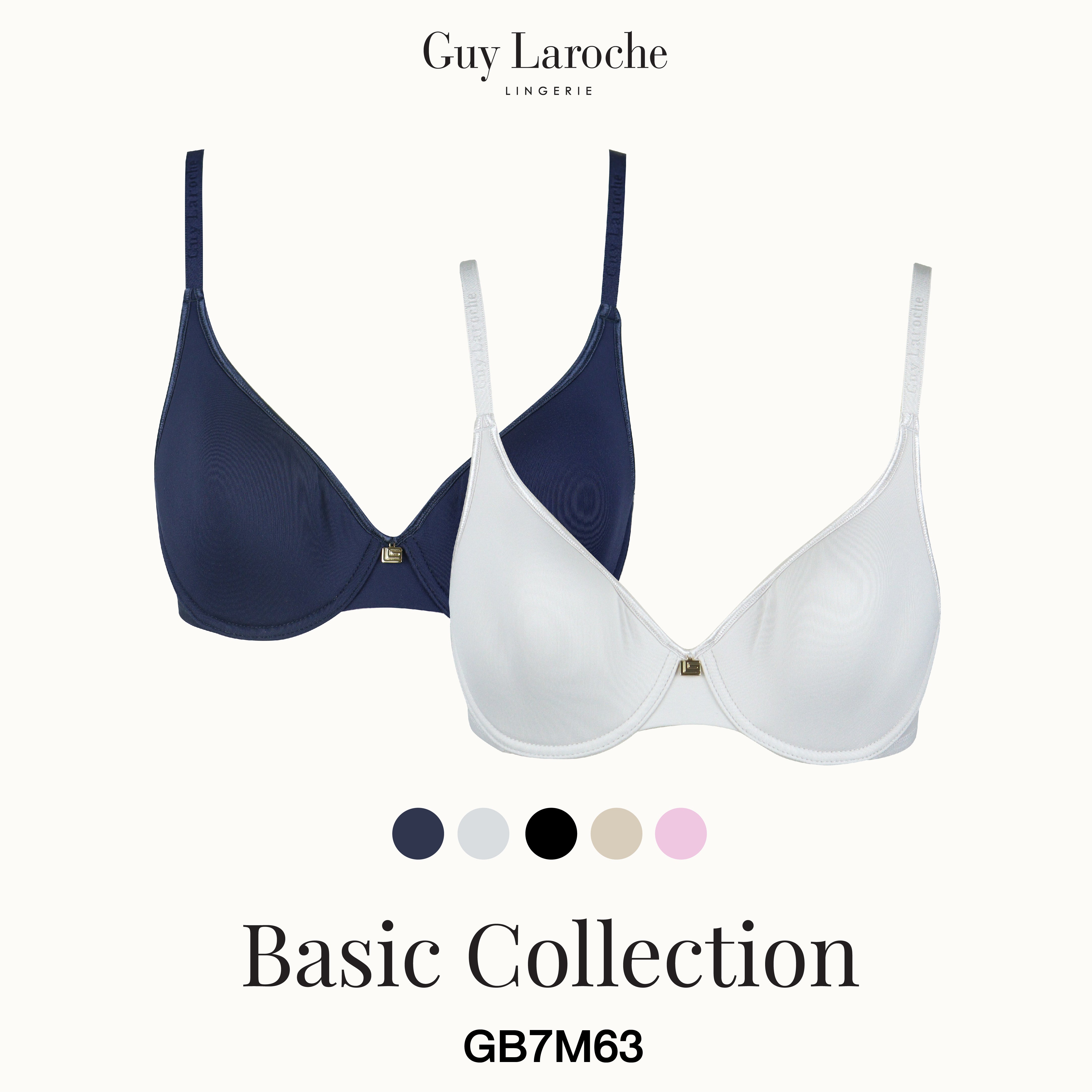 Guy Laroche Lingerie - [ PACK 2 ] Bra Soft Mold (Basic Collection) GB7M63 - OCC LIFE