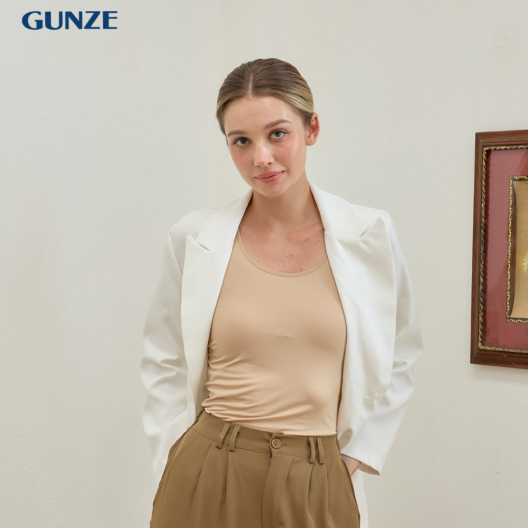 GUNZE - Women’s Tank Top (COTTON & RAYON) NH4189 - OCC LIFE