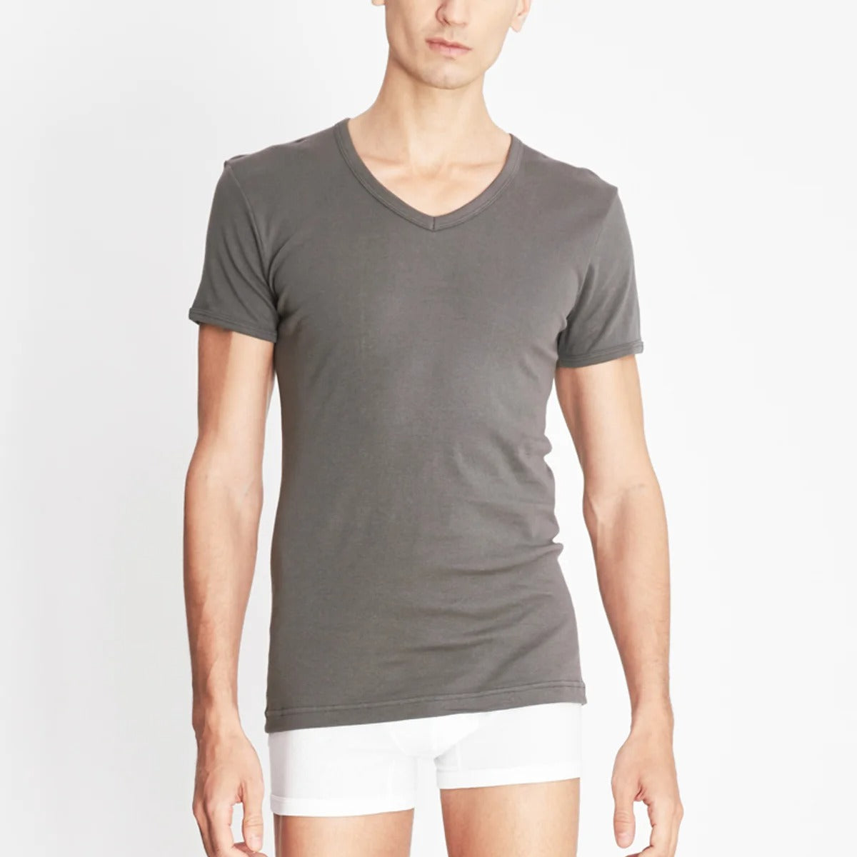 GUNZE - Men’s V-Neck T-Shirt – Short Sleeve GS1631 - OCC LIFE