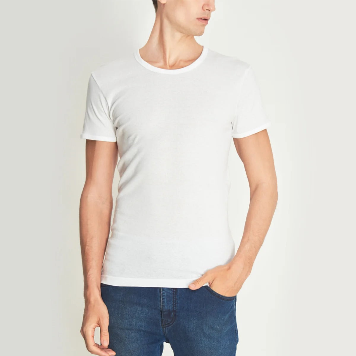 GUNZE - Short Sleeve Crew Neck GS1641 - OCC LIFE
