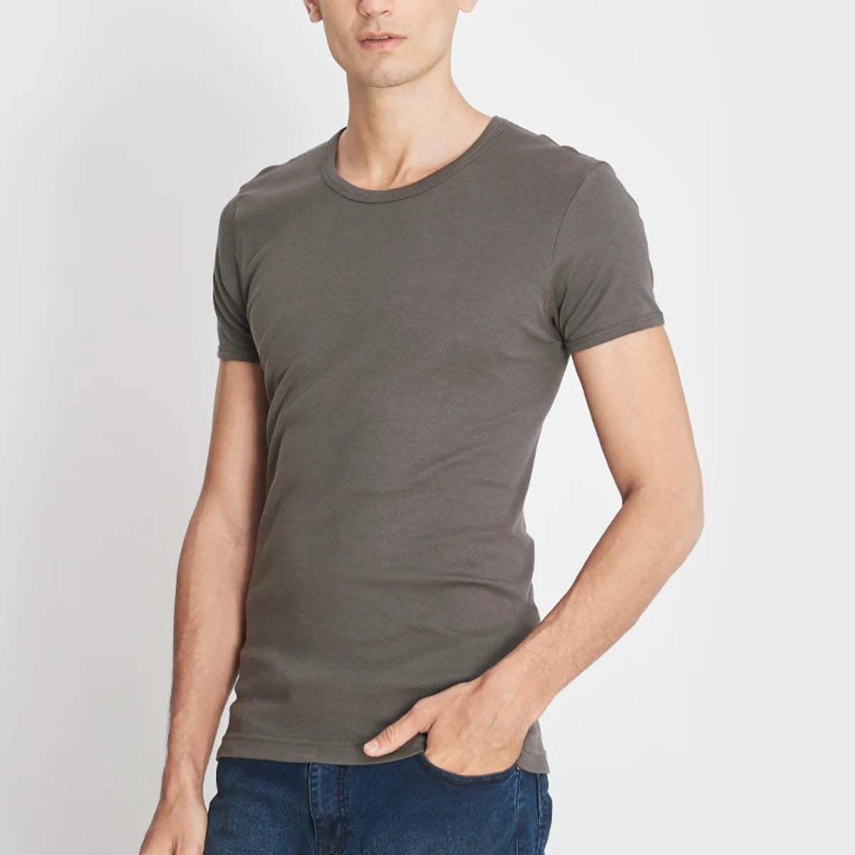 GUNZE - Short Sleeve Crew Neck GS1641 - OCC LIFE