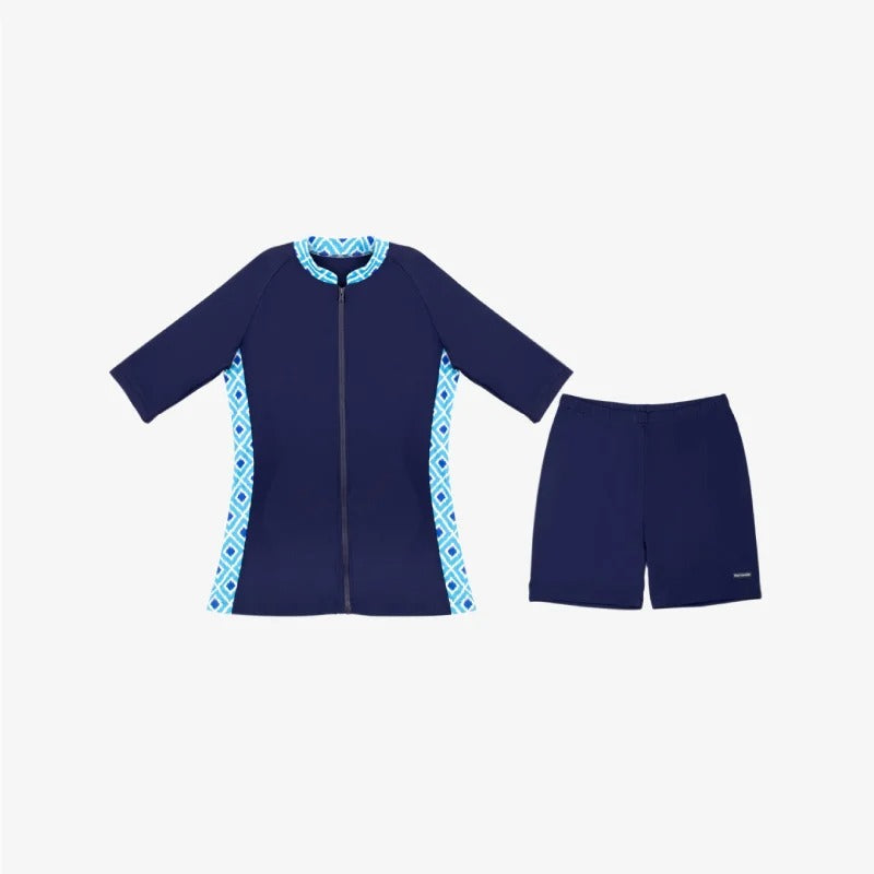 Guy Laroche Swimwear - Short-Sleeve Skindive Set GPD9202 - OCC LIFE