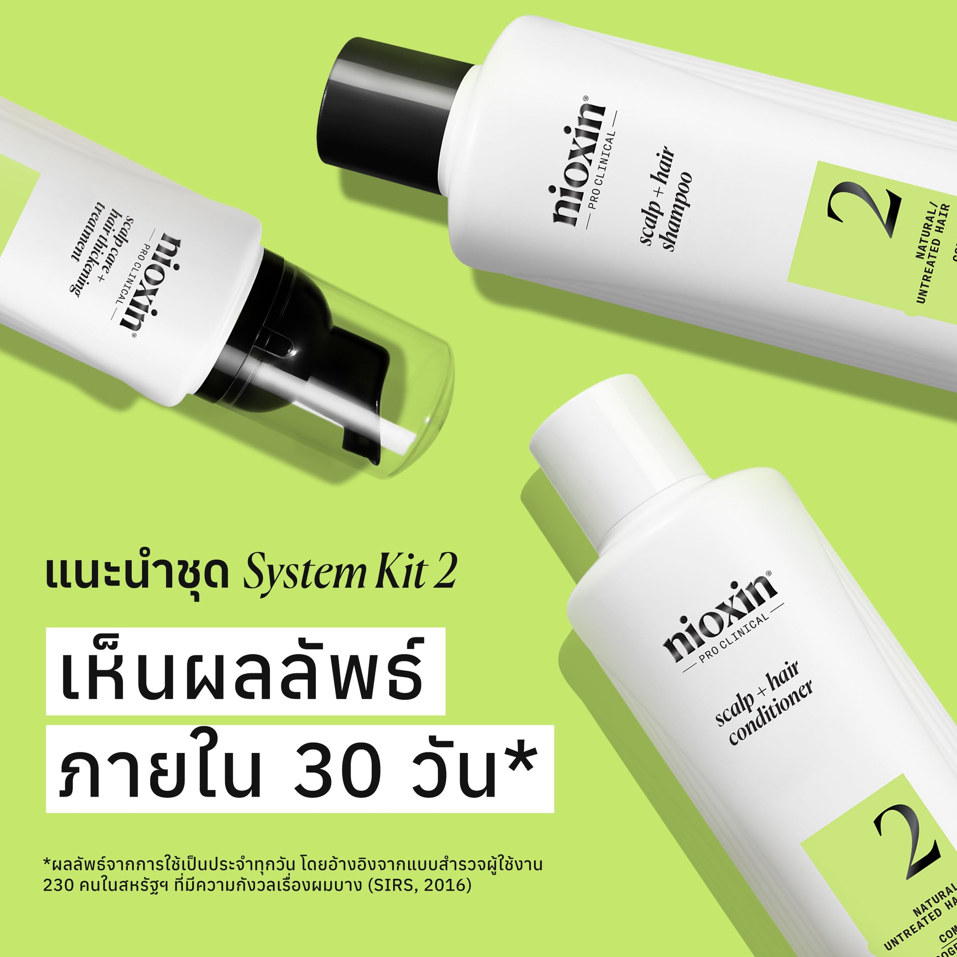 NIOXIN - Pro Clinical System Kit 2 - OCC LIFE