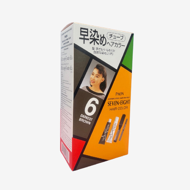 PAON - Seven-Eight Hair Color Cream (Permanent) 0.55 g. - OCC LIFE