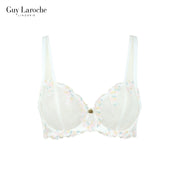 Guy Laroche Sugar Bon Bons Collection Elegant See-Through Floral Lace Bra GB3Q90 - OCC LIFE