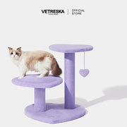 Vetreska - Heartpurrple Cat Climber (3 Platforms) - OCC LIFE