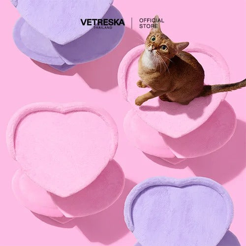 Vetreska - Heartpurrple Cat Climber (3 Platforms) - OCC LIFE