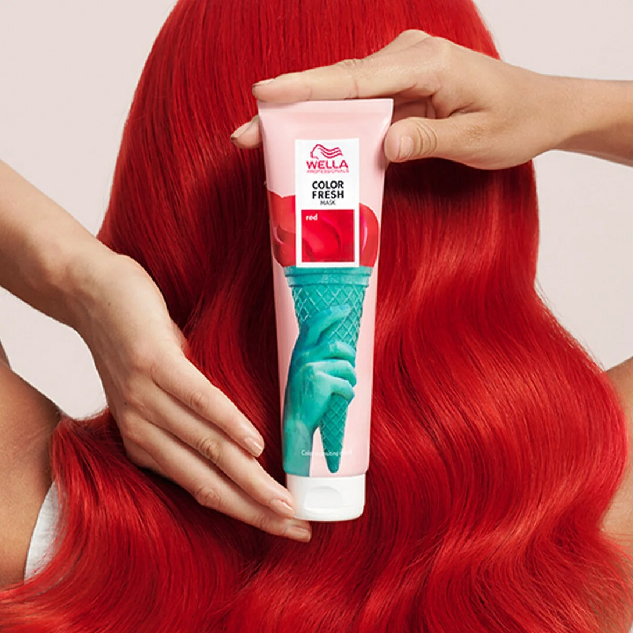 WELLA - Red Color Fresh Mask - OCC LIFE